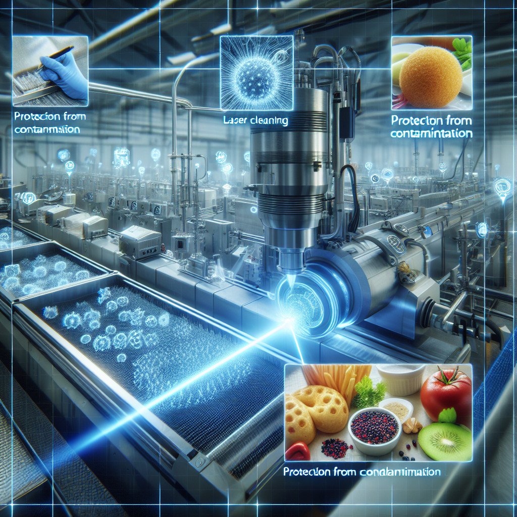 Čištění zařízení pro zpracování potravin pomocí laseru: Ochrana před kontaminací a efektivita
