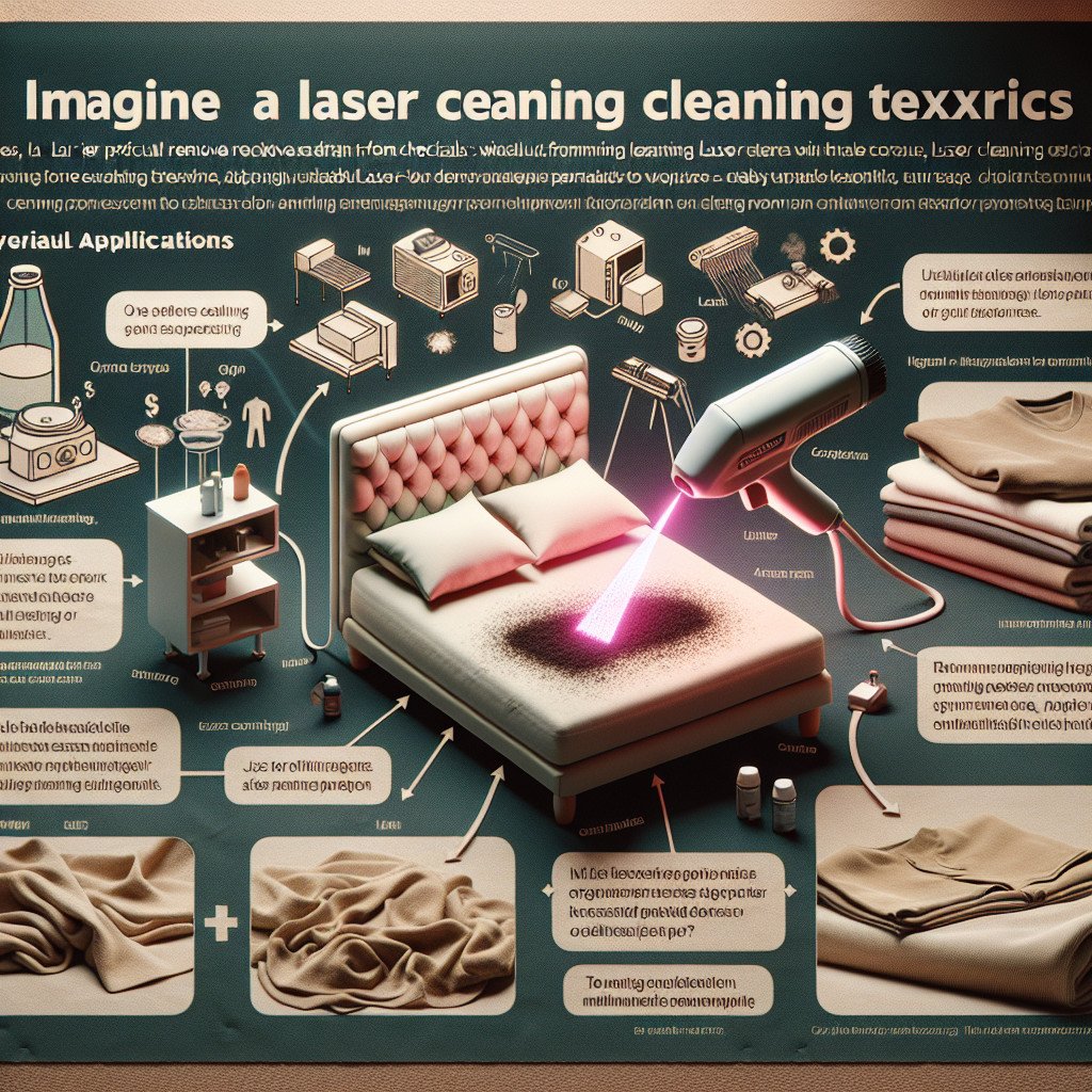 Laserové čištění textilií: Aplikace a omezení
