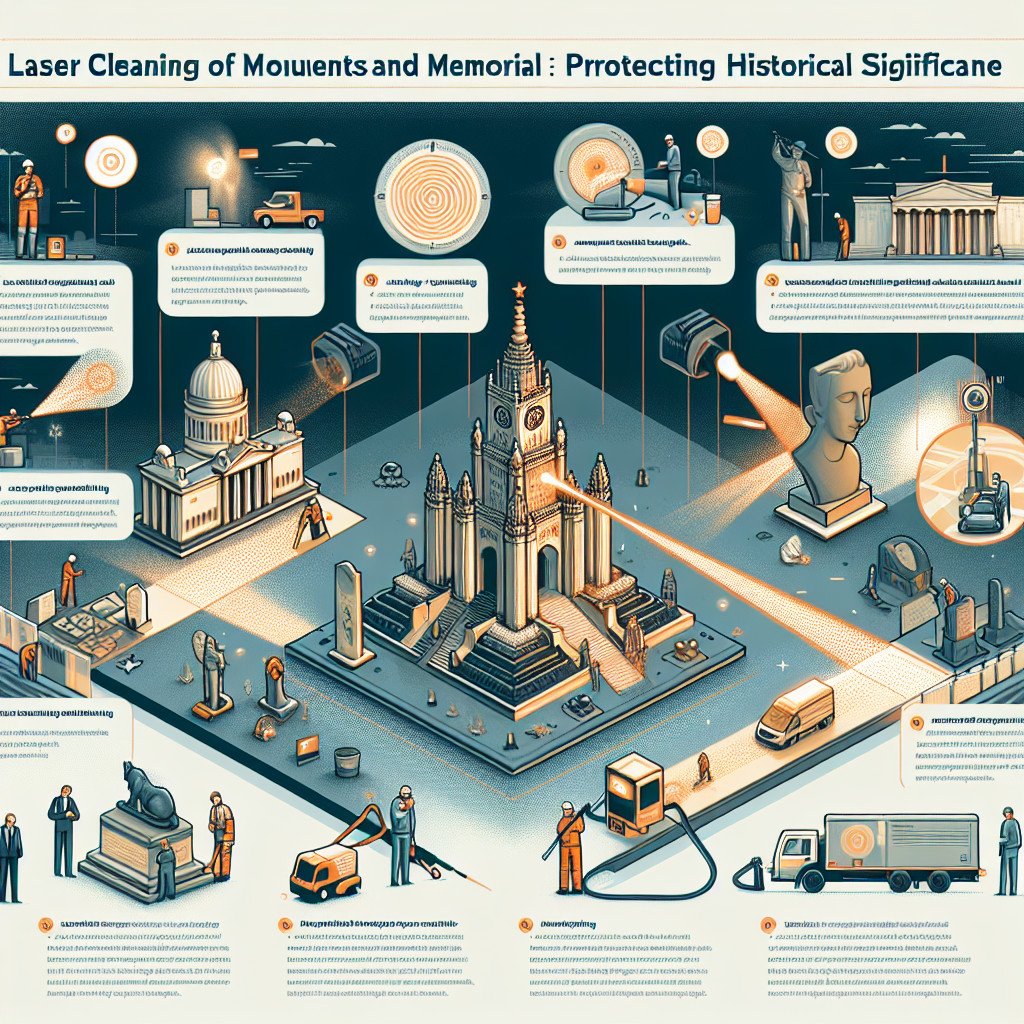 Laserové čištění památníků a pamětních míst: Ochrana historického významu