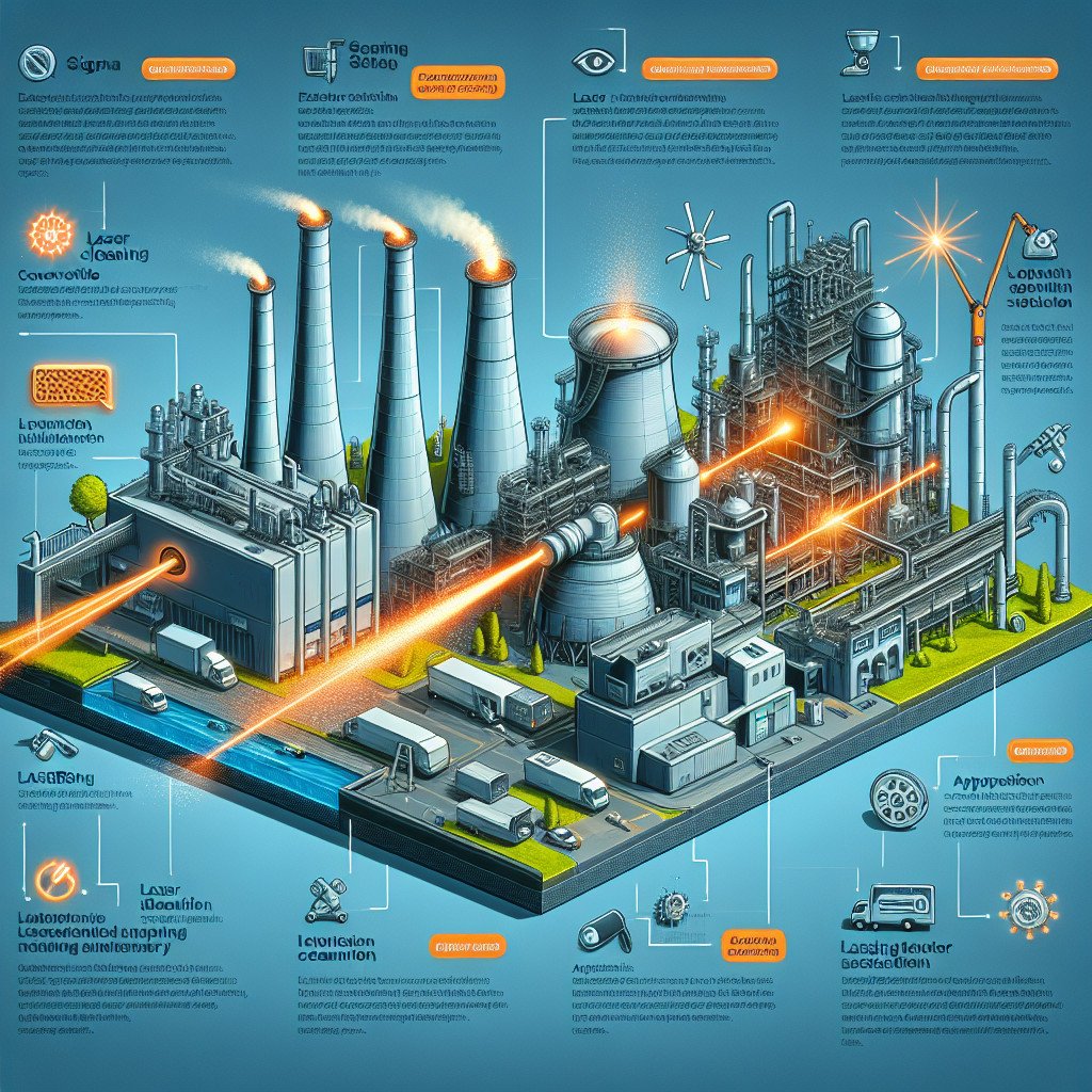 Laserové čištění průmyslových zařízení a továren: Údržba a čistota